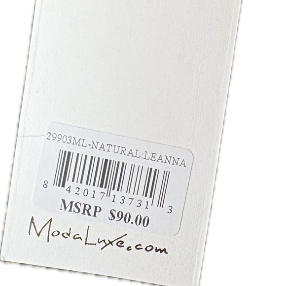 NWT! “LEANNA” Bag by MODA LUXE, Woven vegan leather - Picture 5 of 9